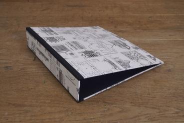 Preview: Folder with architectural motif, black and white